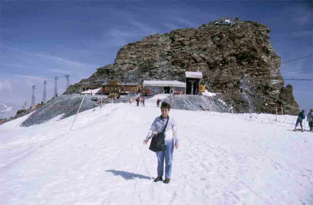 61 - Suiza - mirador de Klein Matterhorn, 3820-3880m.